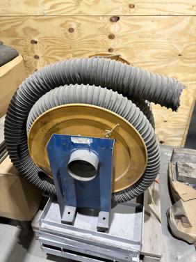 Rookgas haspel auto garage