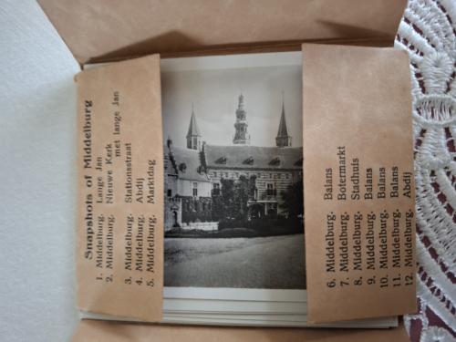 Kaartjes van Middelburg van vroeger