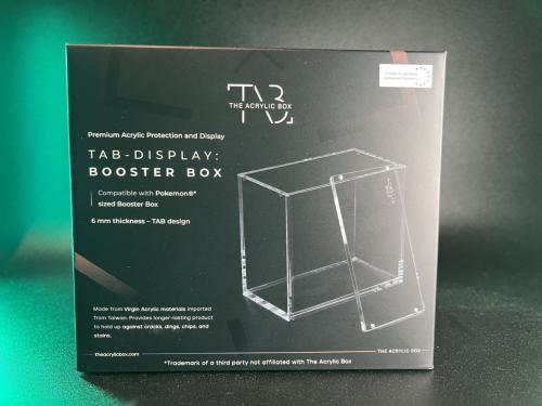 The Acrylic Box – Pokémon Booster Box Premium Acrylic Case (6 mm)