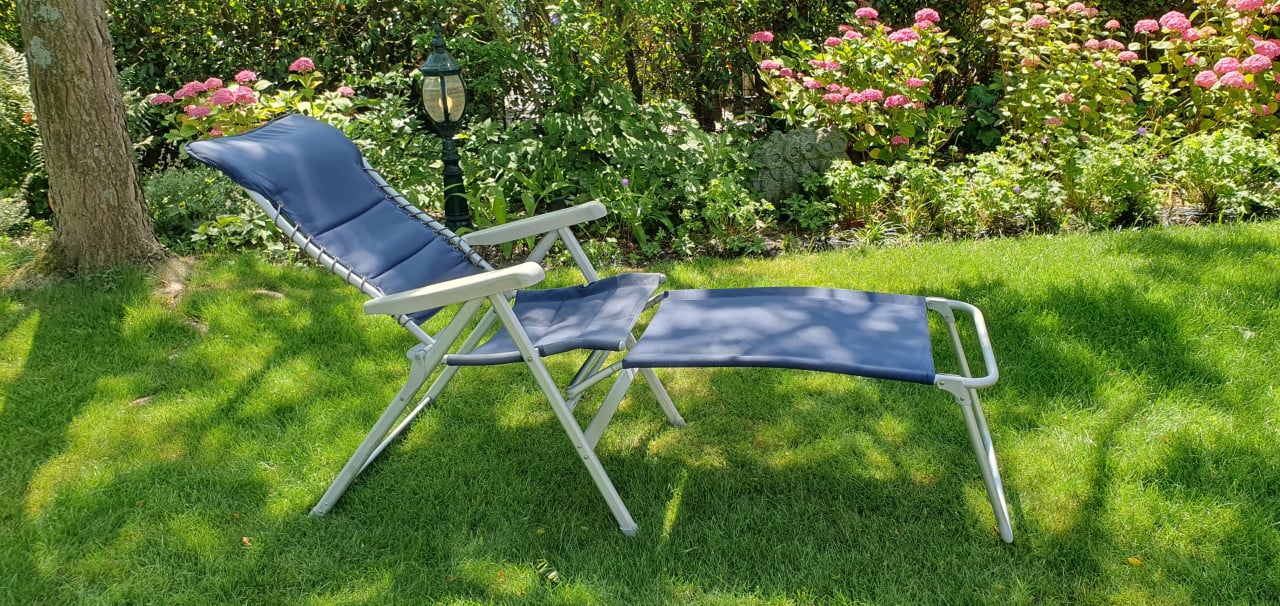 Stevige camping/tuinstoel