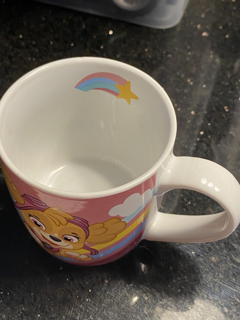 Paw Patrol mok stickers knutsel