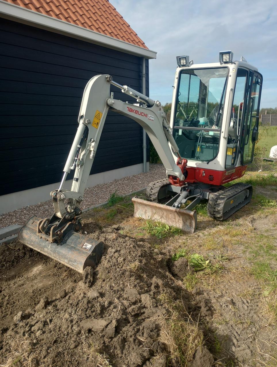 Minigravers verhuur zeeland