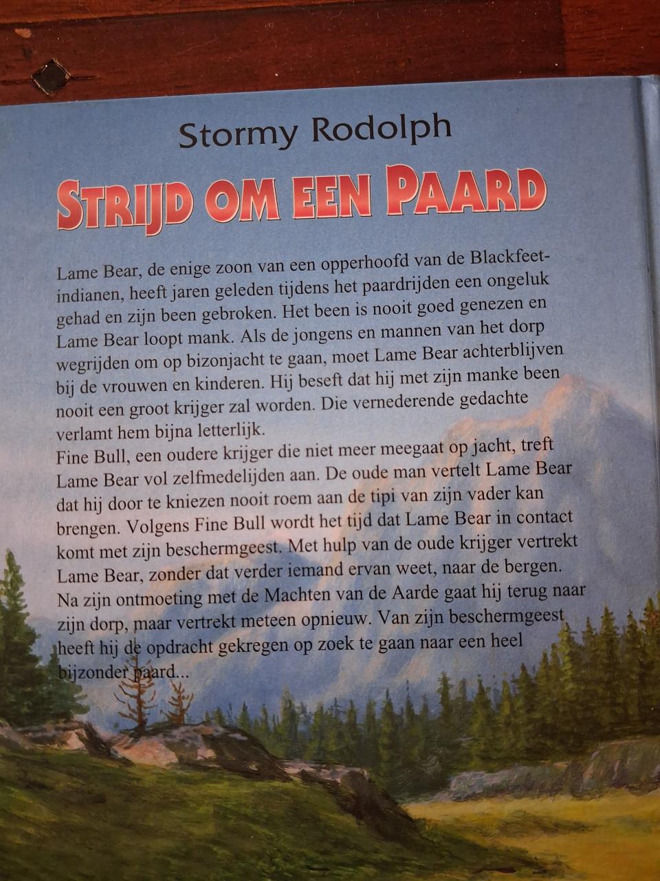 Strijd om een paard - kinderboek