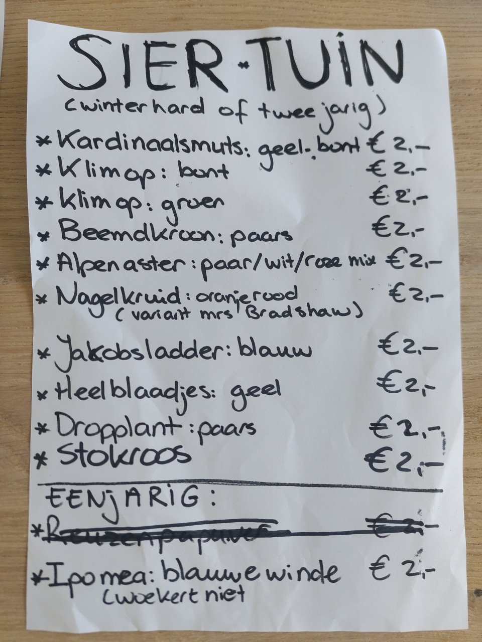 TOMATEN/PAPRIKA/KOMKOMMER (UITVERKOOP) + SIERTUIN EN MOESTUIN PLANTEN