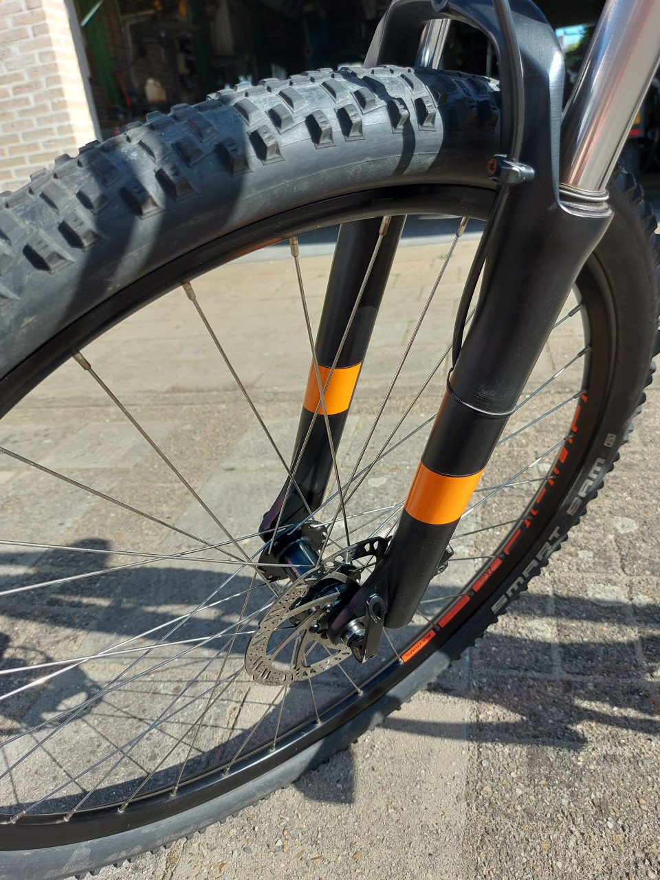 Cube aim pro mountainbike black/orange 2020