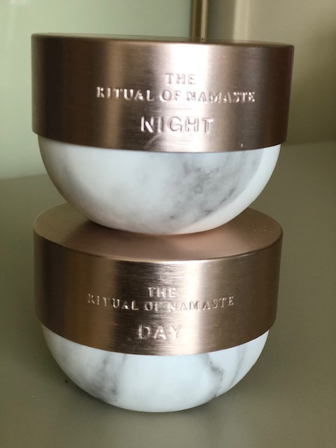 Rituals dag en nacht creme  met de gouden dop   2 keer gebruikt