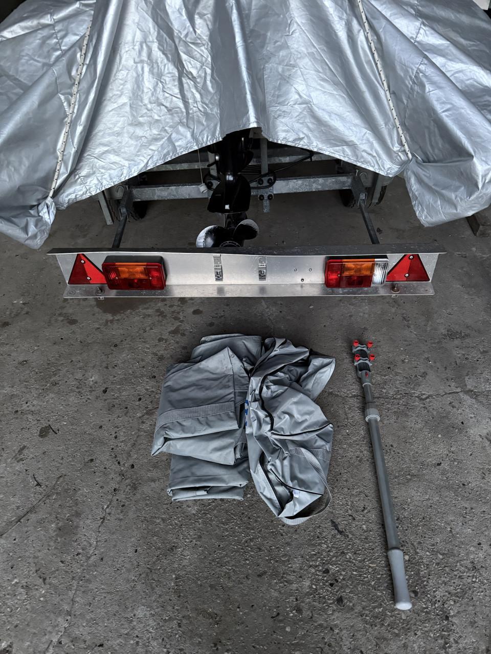 Suzumar 390 RIB + Suzuki 25PK 4takt & Trailer