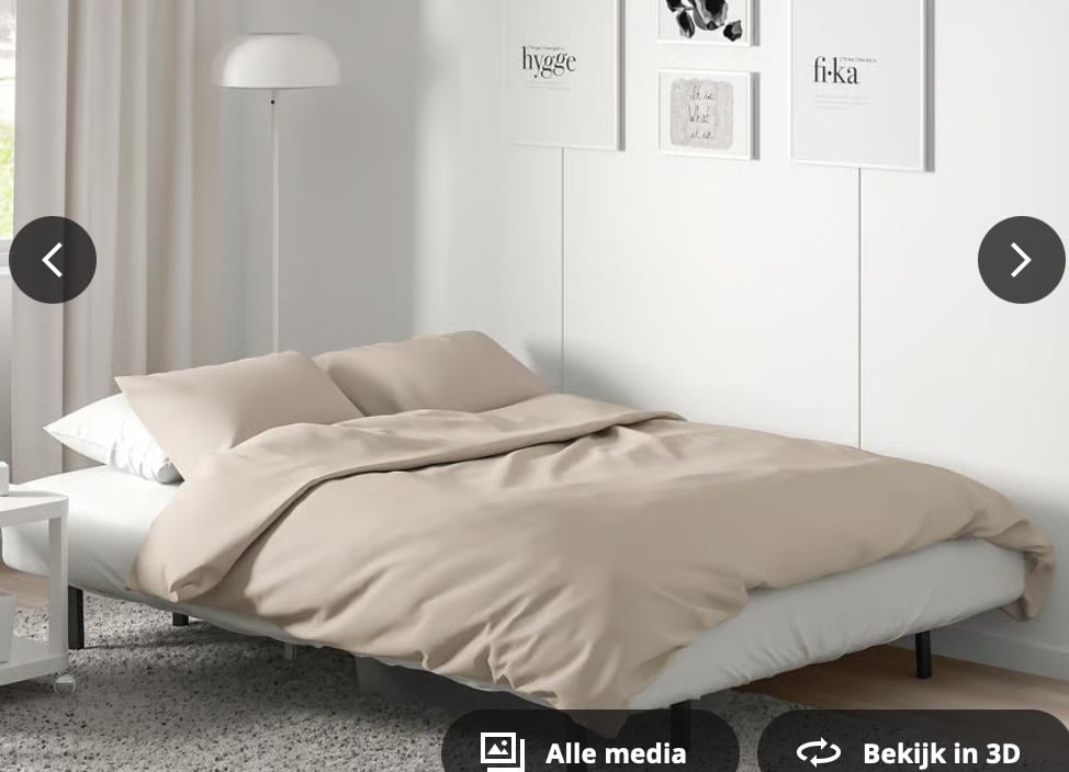 2 persoons bedbank
