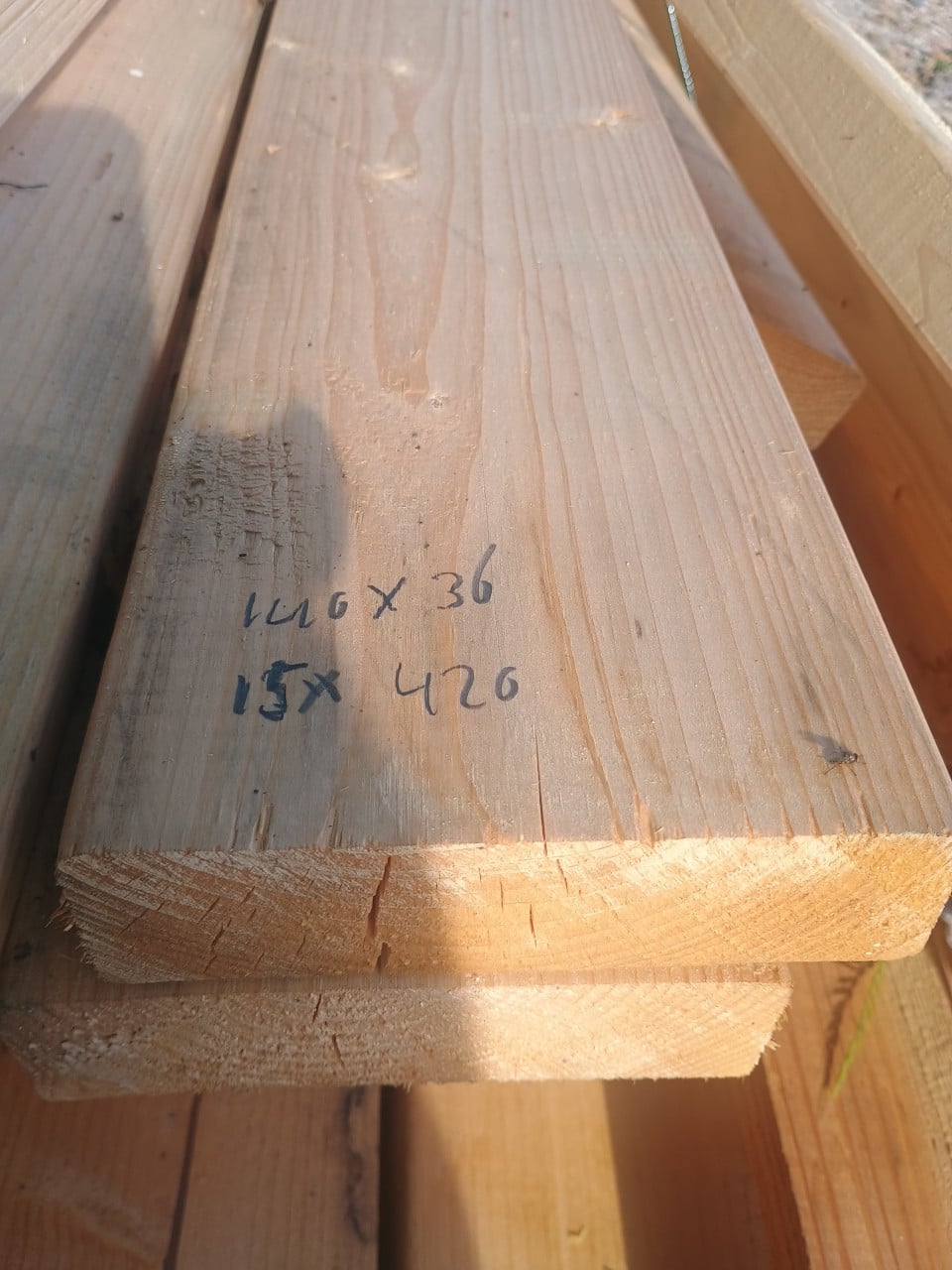 Balk sls cls 140 x 38 x 420 lang   15  stuks