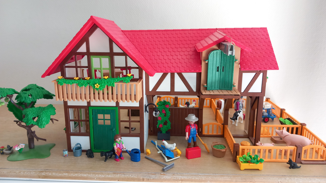 Playmobil complete boerderij setnr 6120