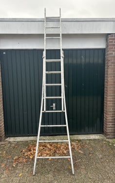 Schuifladder- tweedelig