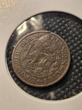 1 cent 1913 wilhelmina schaars