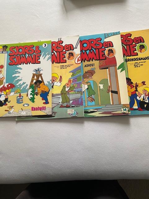 Sjors en Sjimmie stripboeken jaren '90