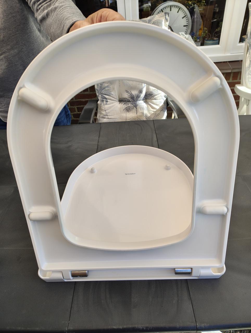 Duravit Me by Starck hangtoilet, diepspoel en rimless.