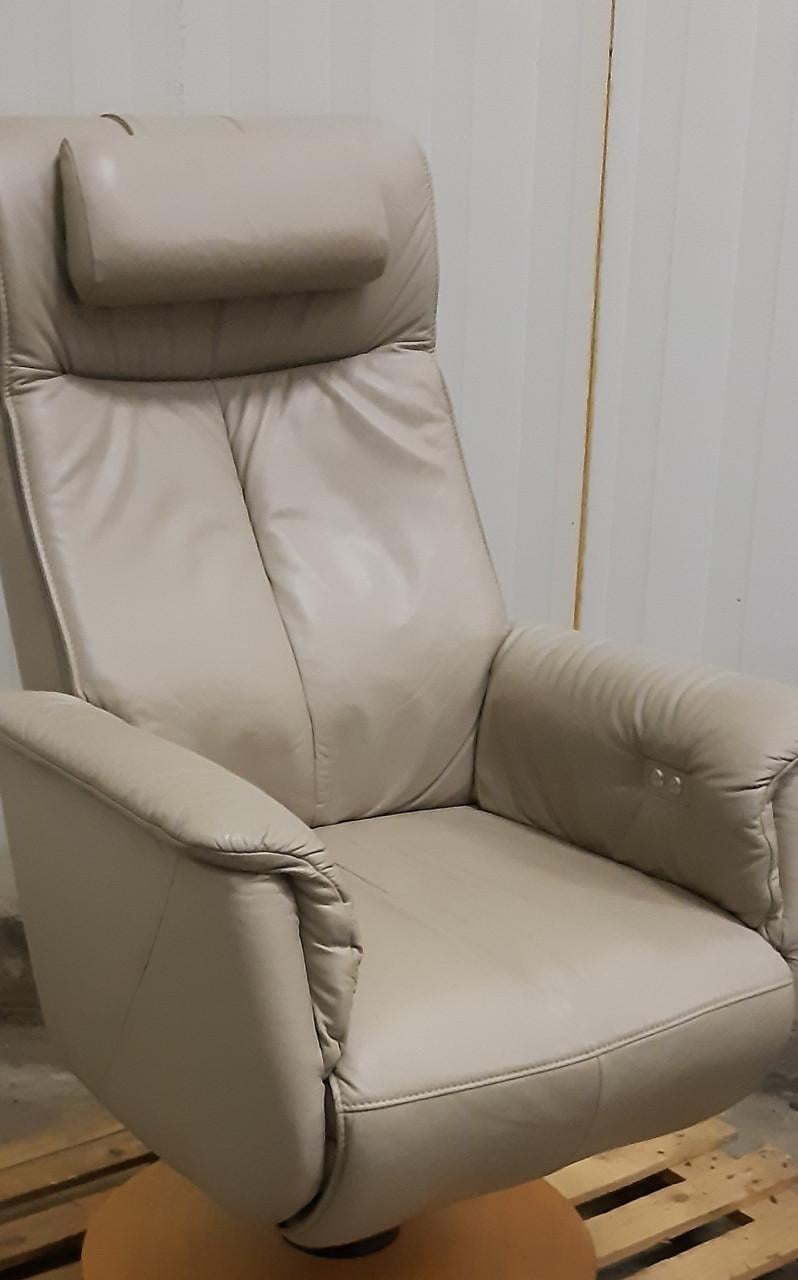 Leren sta-op-fauteuil
