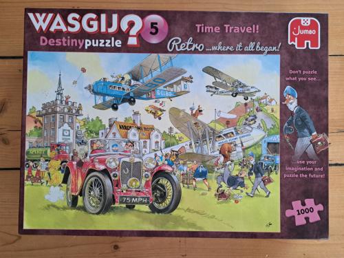 WASGIJ DESTINY PUZZLE 5 - Time Travel 1000 stukjes compleet