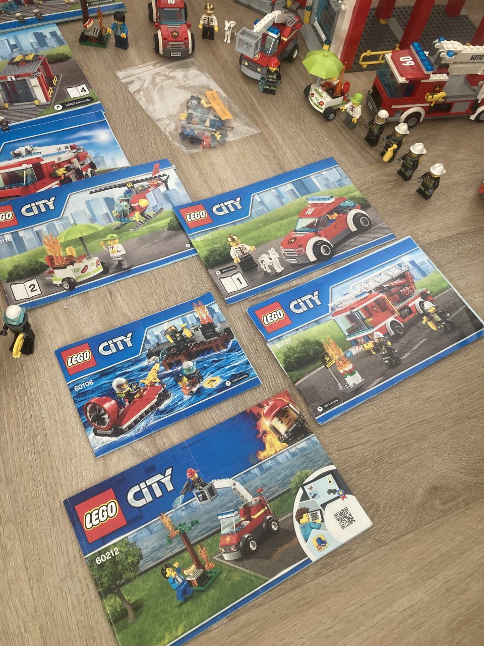Lego brandweer kazerne 60110 en veel extra’s