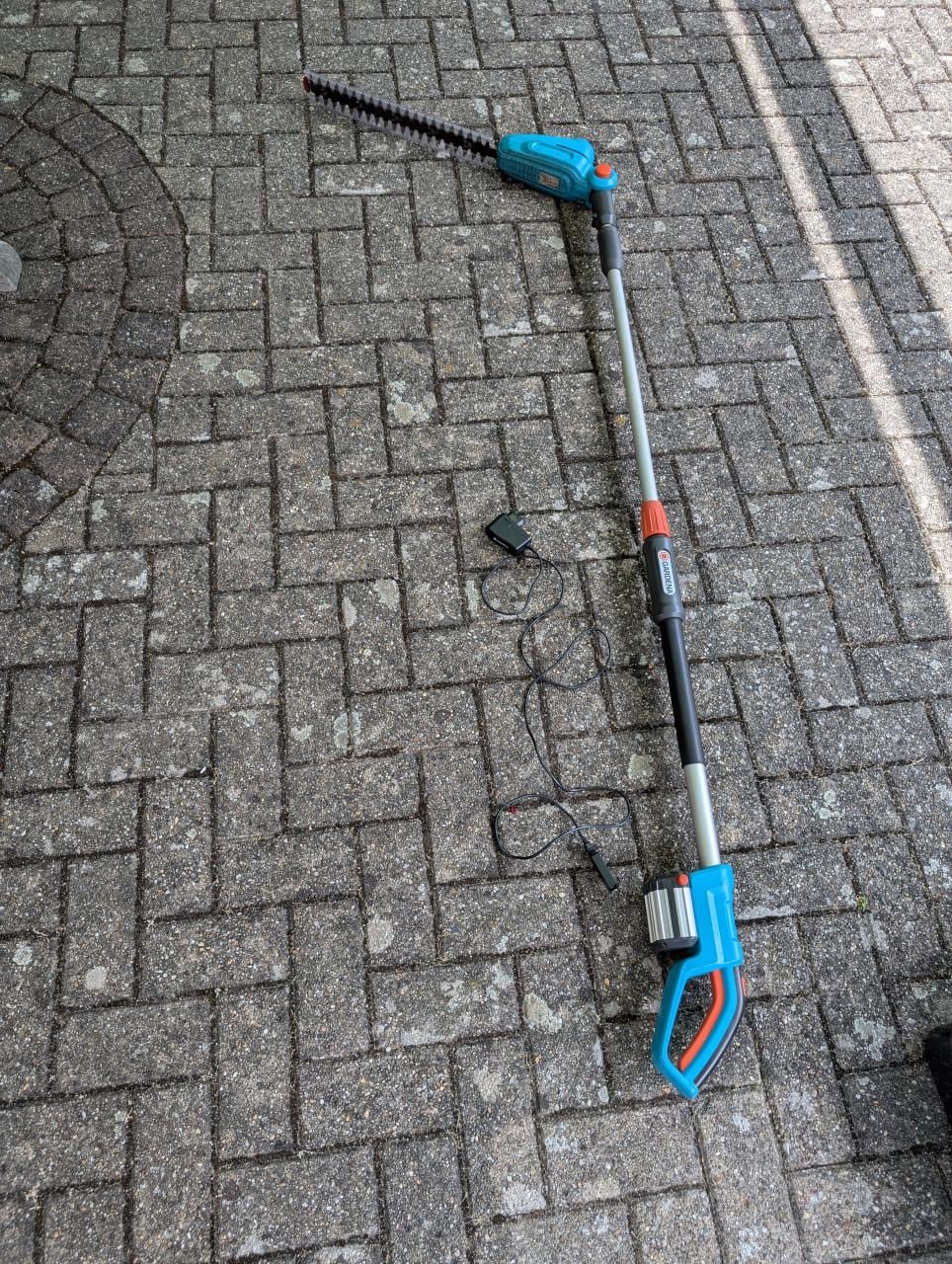 Heggeschaar telescoop Gardena