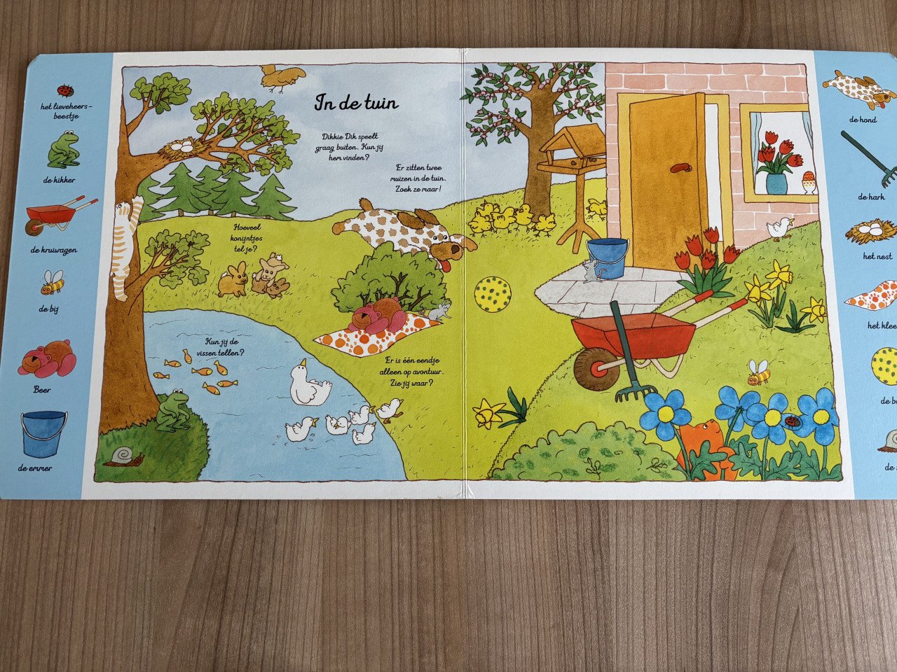 4 Hele gave Dikkie Dick boeken voor de peuter / kleuter  Koopje € 10,-