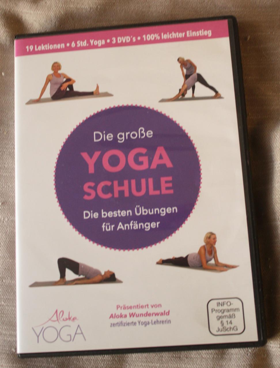 Yoga schule 3 duitstalige dvds