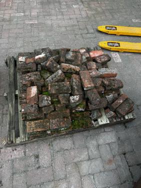 Metselstenen restanten