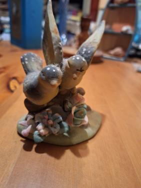 Decoratief beeldje vogels