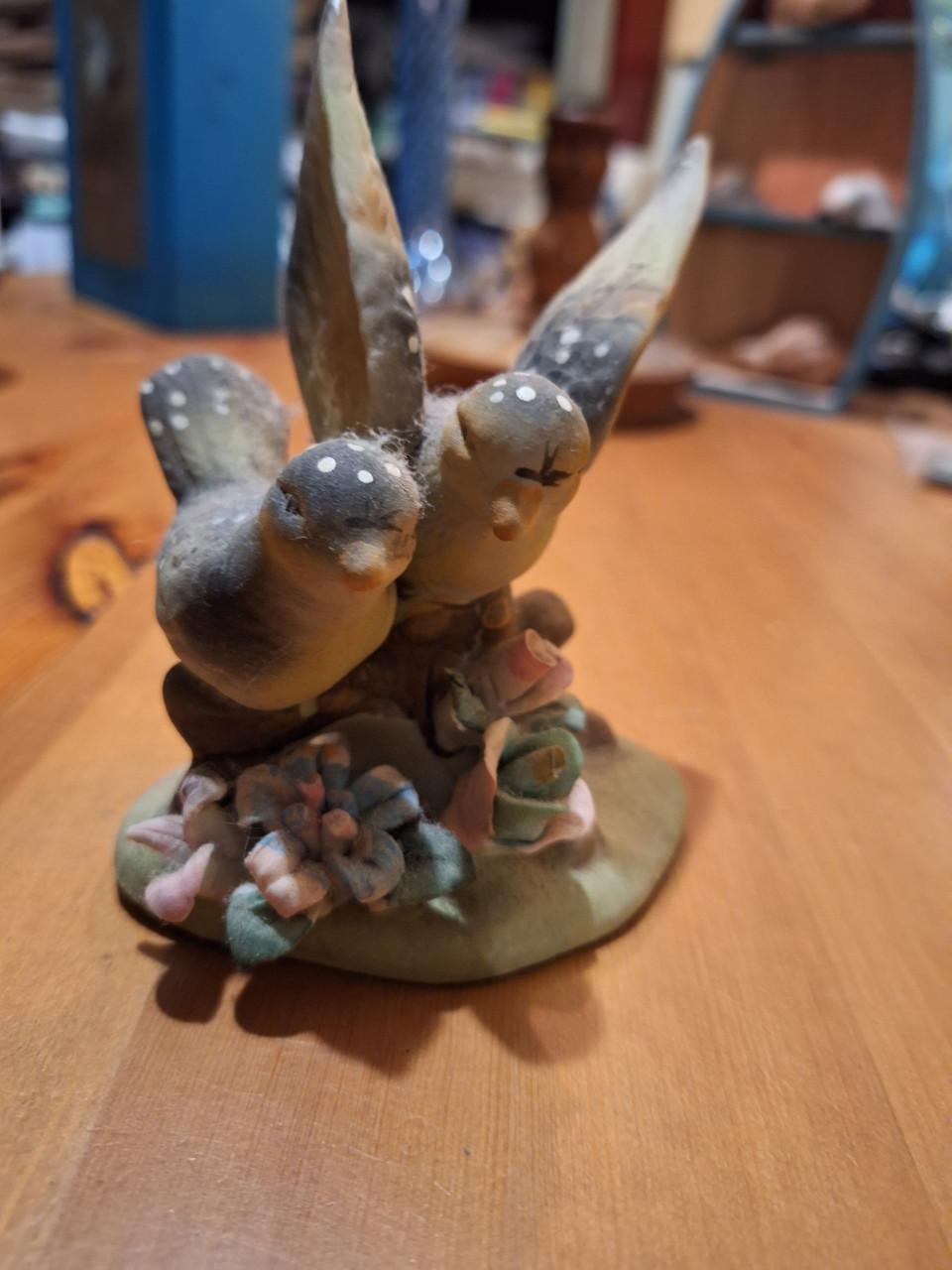 Decoratief beeldje vogels