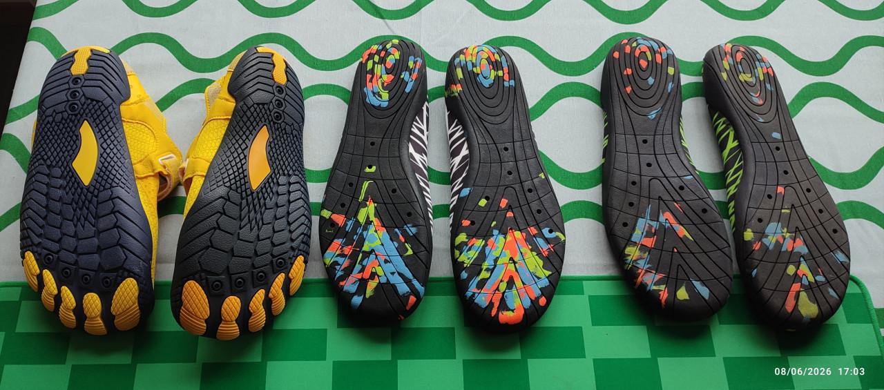 Nieuwe (3paar = €10) - Heren waterschoenen zwemmen strand(43/44)