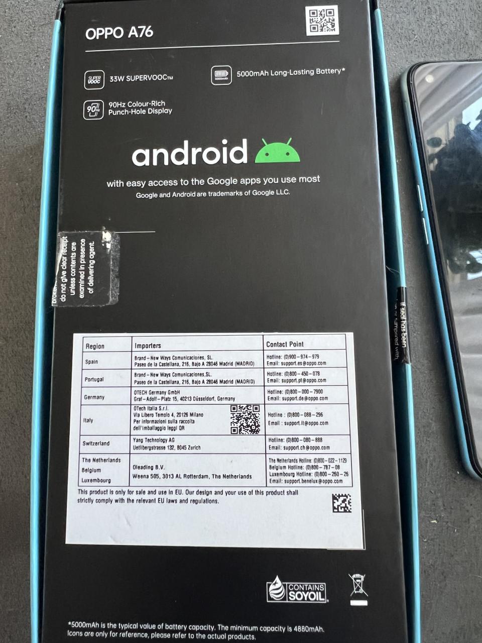 Oppo a76