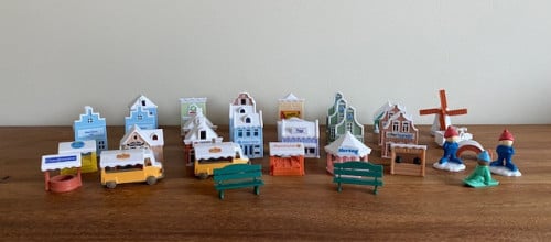 AH | Winterdorp kerstdorp kersthuisjes
