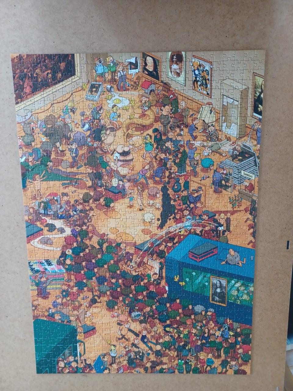 Leuke Blancom Donna Lisa legpuzzel met 1000 stukjes. De puzzel is compleet.