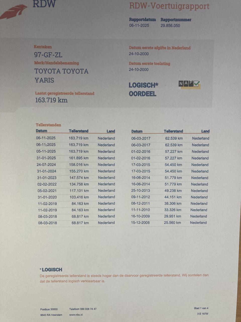 Yaris 1.3 | Dealeronderhouden | 163.179 | NAP | Nieuwe Apk