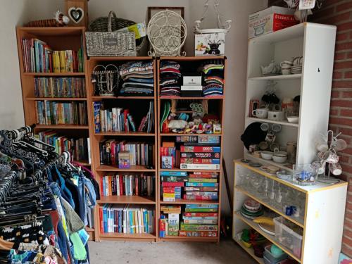 Kleine schuurverkoop