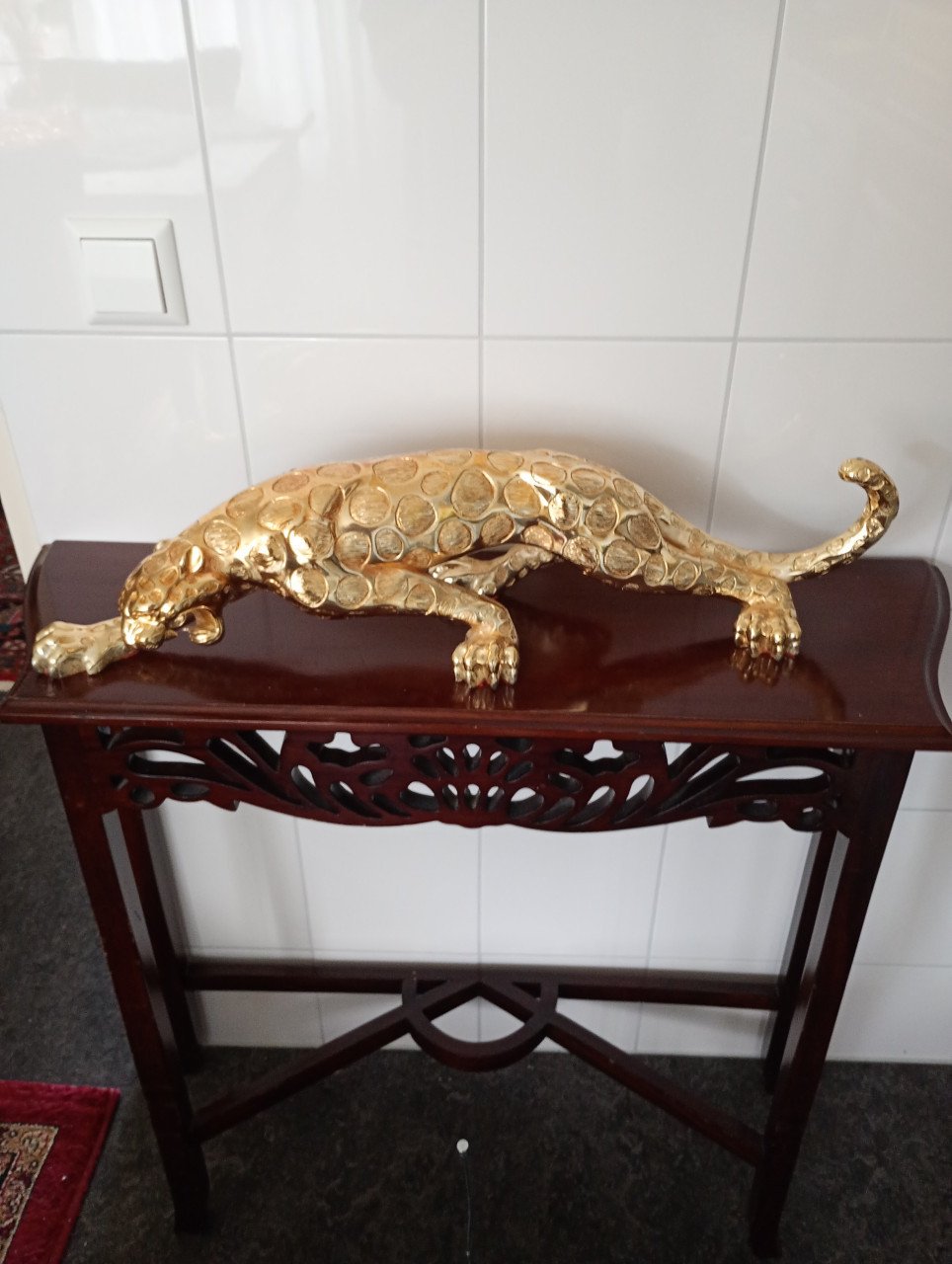 Goudkleurige jaguar