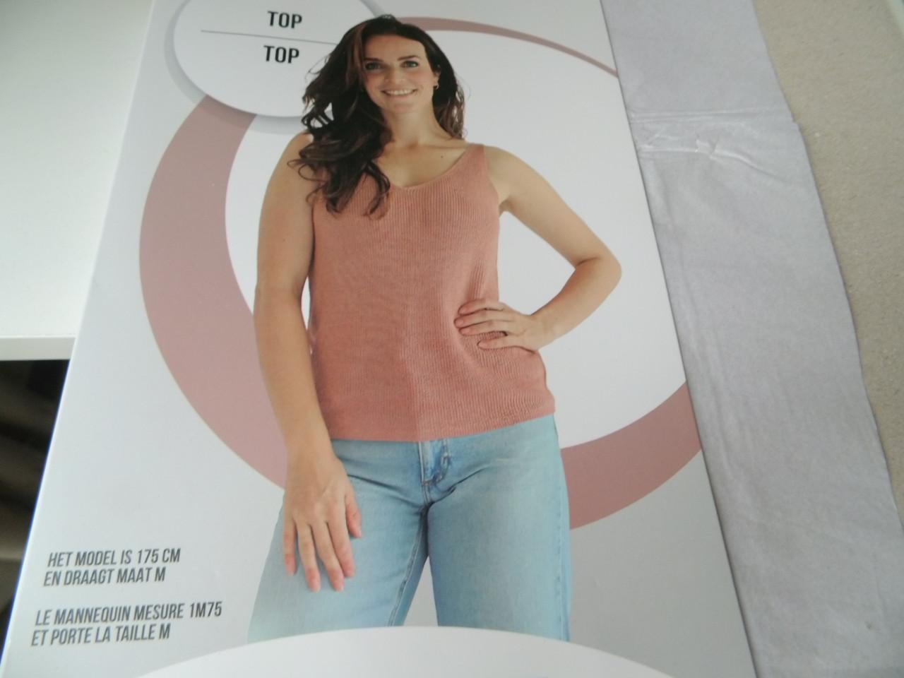 Top maal L-XL.