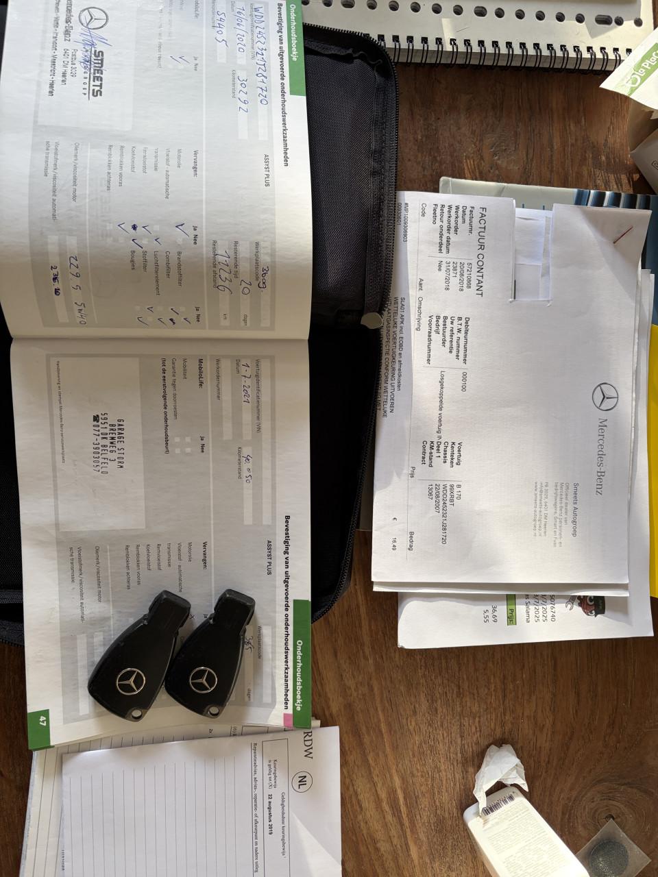 Mercedes Benz B170 Avantgarde 101.000k. 1e eigenaar boekjes sleutels enz