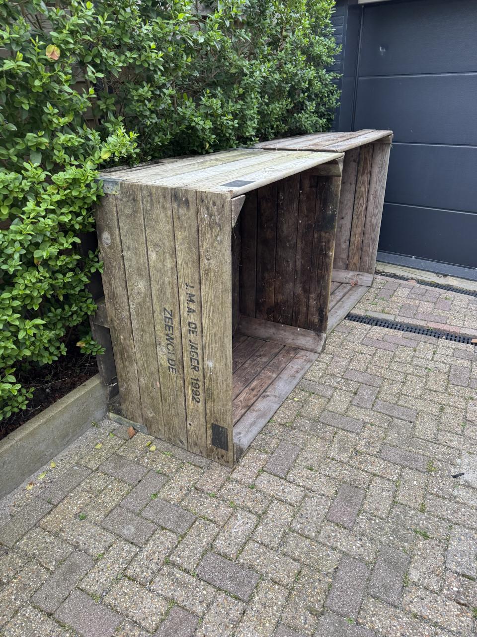 Houten kisten-fruitkist-aardappelkist