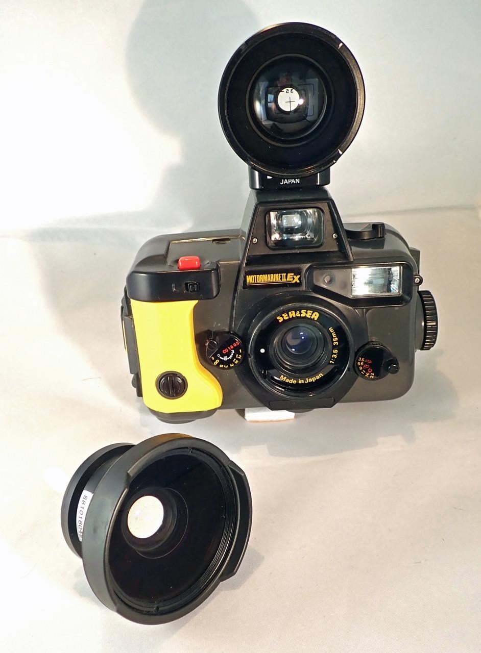Sea & Sea Motormarine EX II + Flitser