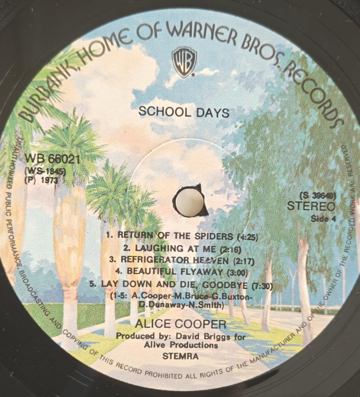 Te Koop LP Alice Cooper - School Days