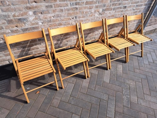 Vintage klapstoelen