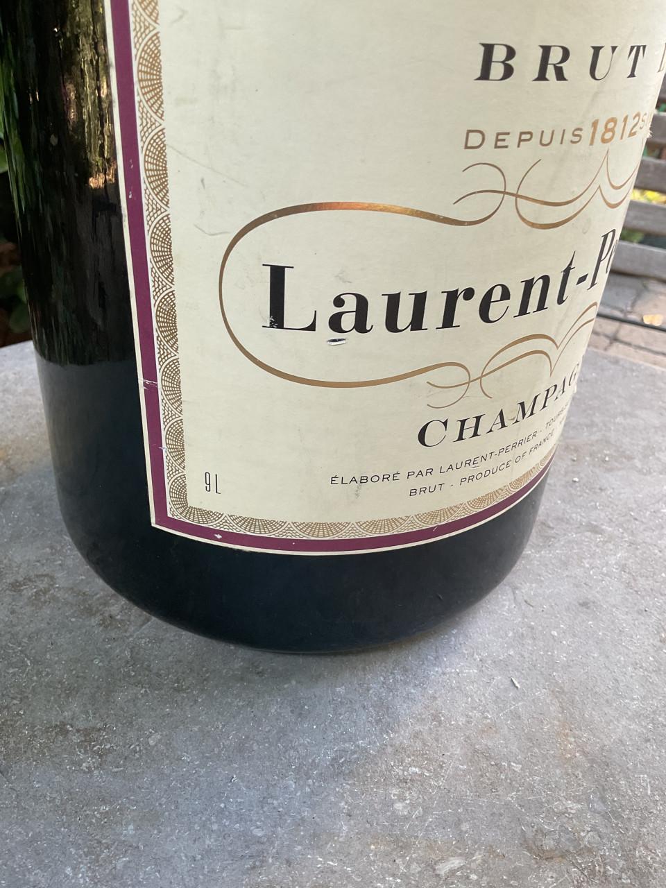 Champagne fles Laurent Perrier 9 ltr. !