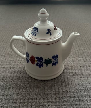 Boerenbont theepot