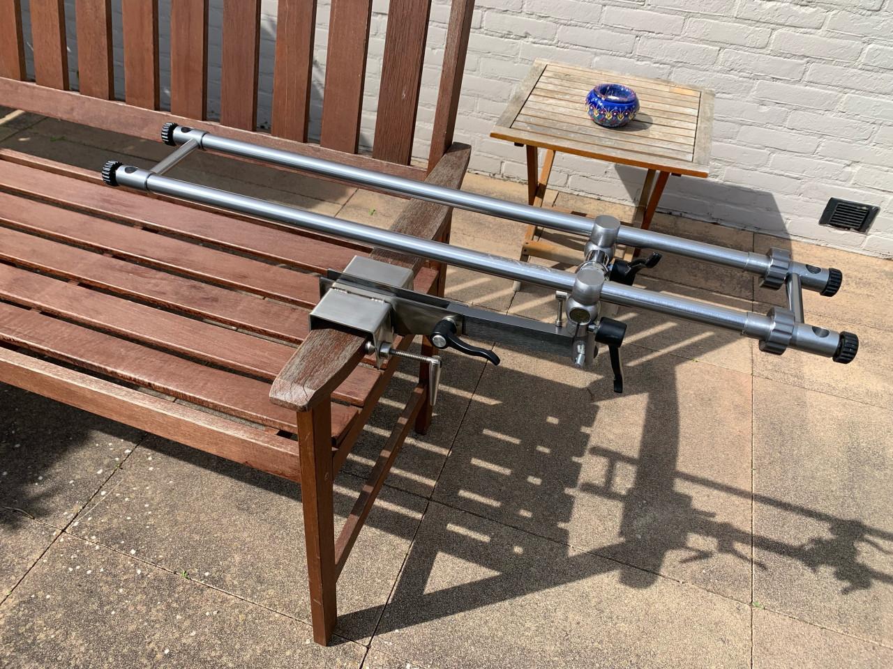 Daiwa Infinity Boat Rod Pod RVS