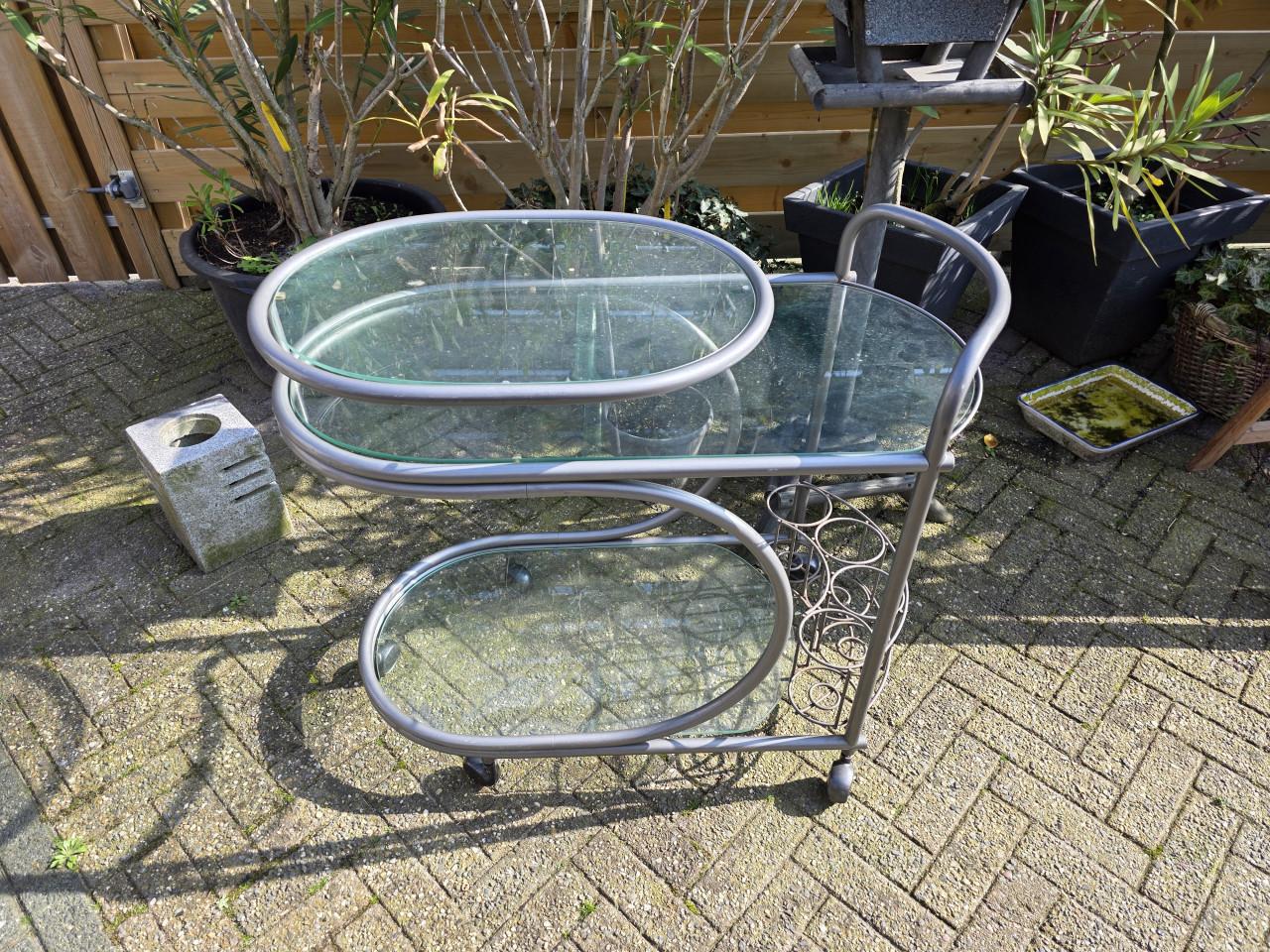 Te koop leuke serveerwagen