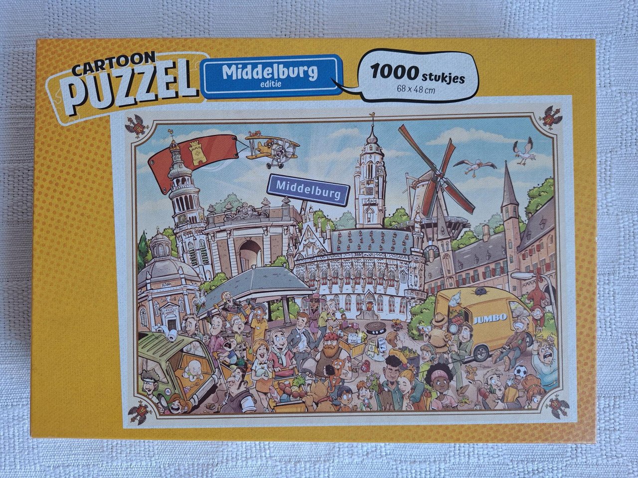 PuzzelMiddelburg uitgegeven door de Jumbo, 1000 stukjes