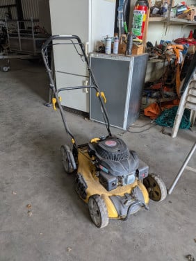PowerPlus Grasmaaier met goede motor.