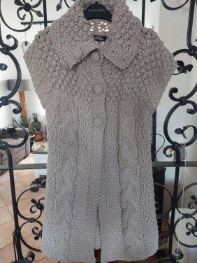 Nieuwe zandkleurig damesvest mt l/xl