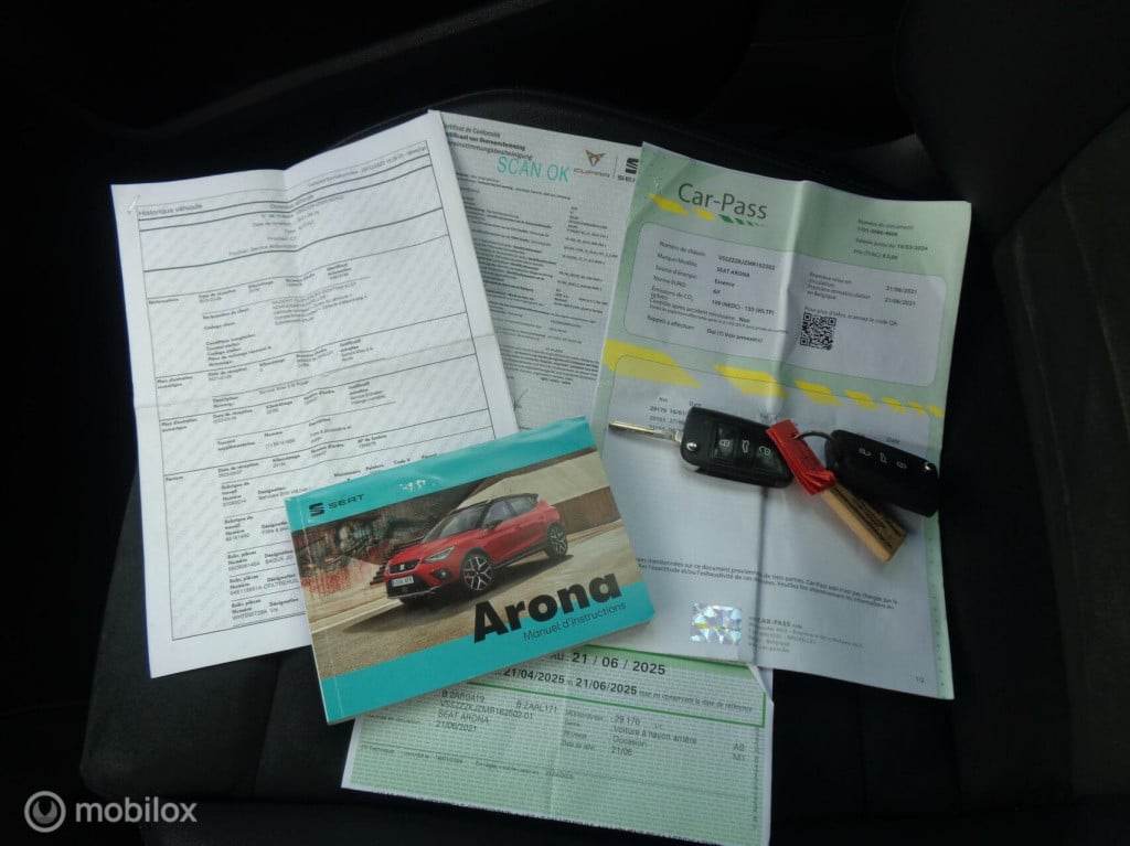 Seat Arona 1.0 tsi excellence/dsg-7/automaat/virtual cockpit/airco/ecc/lm v