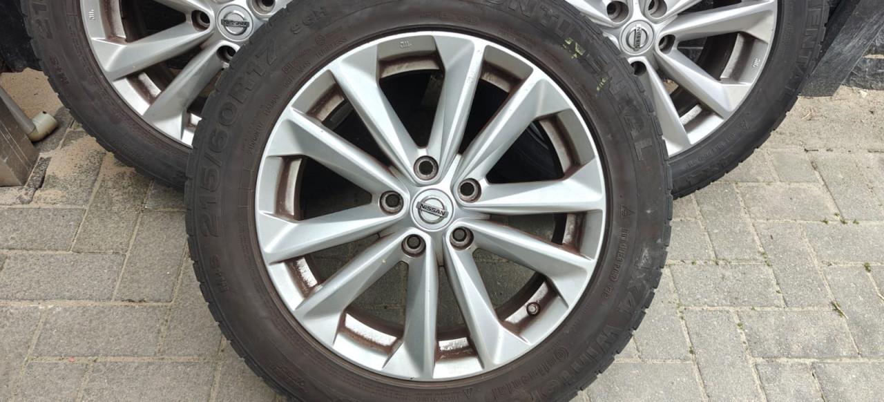 Velgen en winterbanden Nissan Qashqai J11 2014 en andere modellen