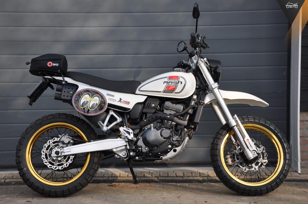 Mash X-Ride 125 A1 rijbewijs! Ideaal voor achter/in de camper!